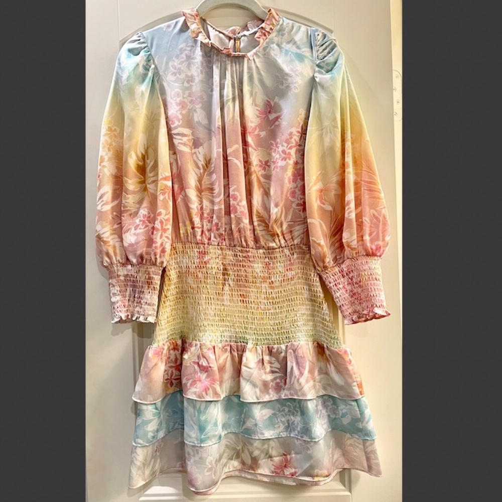 Amanda Uprichard Floral Mini Dress